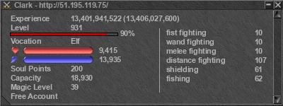 Signature for player Clark