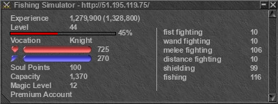 Signature for player Fishing Simulator