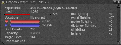 Signature for player Gragas