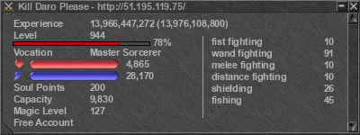 Signature for player Kill Daro Please