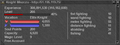 Signature for player Knight Miszczu