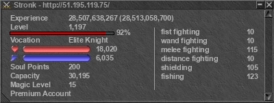 Signature for player Stronk