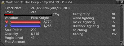 Signature for player Watcher Of The Deep